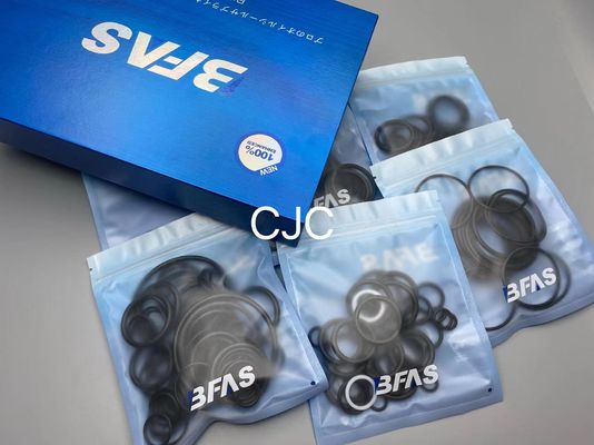 Rubber Excavator Control Valve Seal Kit High Oil Resistance