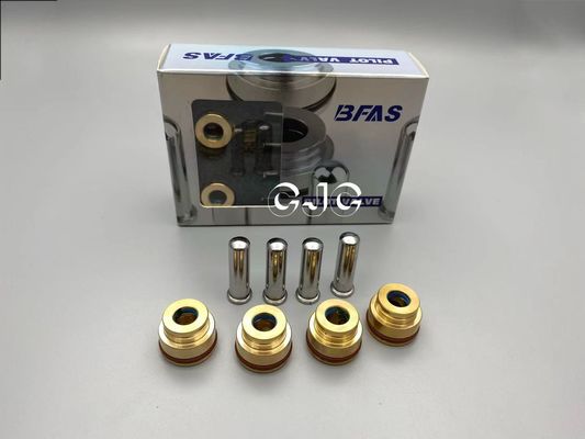 Siver Control Valve Pusher Alloy Steel Material For Excavator