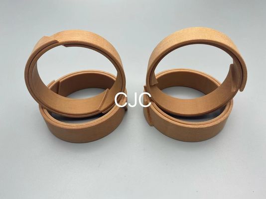 Hardness 90 Shore Excavator Piston Seal Phenolic Guide Strips Wear Rings