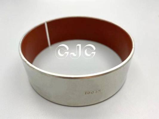 Hard Steel Oilless Hydraulic Cylinder Bushing Tungsten Carbide PTFE Material