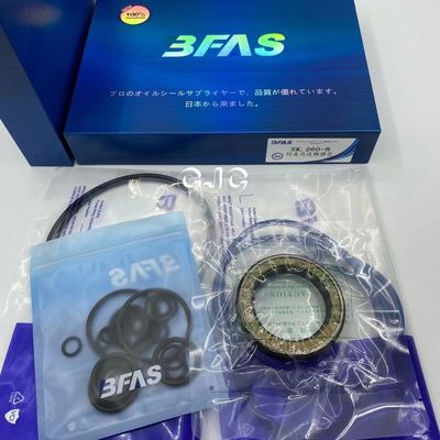 Machinery TPFE Hydraulic Cylinder Seal Kit 5-500mm Diameter With Oil Heat Resistance