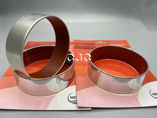 Oilless Sleeve Hardened Steel Bushings Self Lubricating Sliding For Excavator