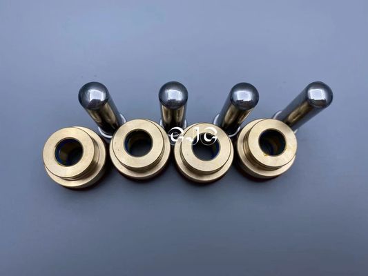 Silver Hydraulic Pilot Valve Pusher Copper NBR Material For Excavator