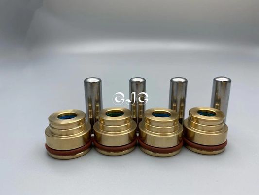 Silver Hydraulic Pilot Valve Pusher Copper NBR Material For Excavator
