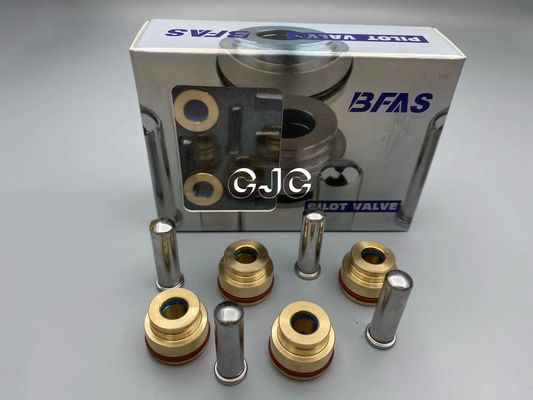 Silver Hydraulic Pilot Valve Pusher Copper NBR Material For Excavator