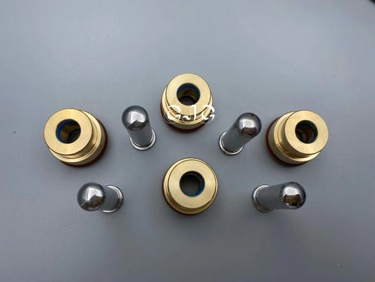 Copper R-7 Excavator Valve Pusher , Joystick Lever Hydraulic Spare Parts