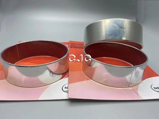 Mechanical Hydraulic Cylinder Bushing , Wrapped Bronze Bearing Bush STEEL Material