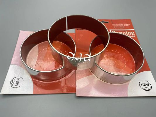 Graphite Copper Hard Steel Bushings , SK60-3 SK60-5 Steel Flange Bushing Oil Free