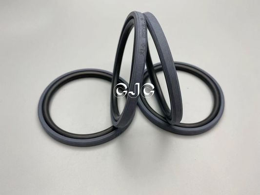 Black Hydraulic Cylinder Oil Seal Kit 700-80-62350 PTFE FKM Material