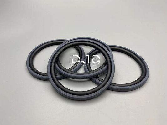 Black Hydraulic Cylinder Oil Seal Kit 700-80-62350 PTFE FKM Material